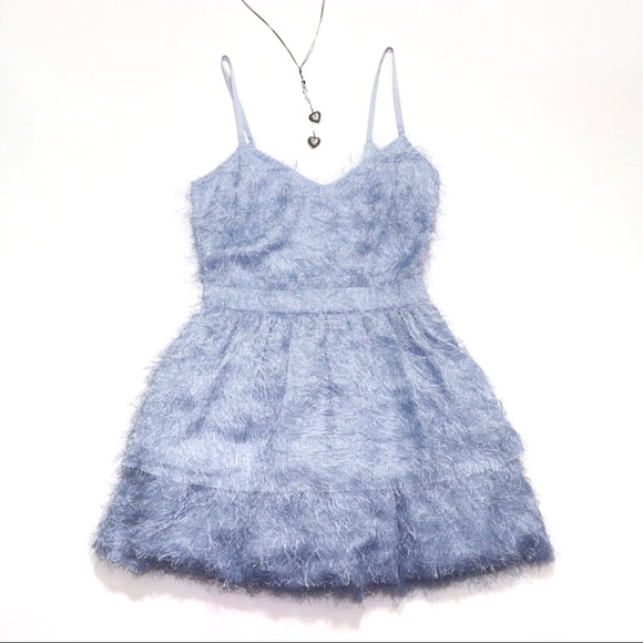 ❣️TOPSHOP Petite Fringe Mini Dress - Picture 3 of 8